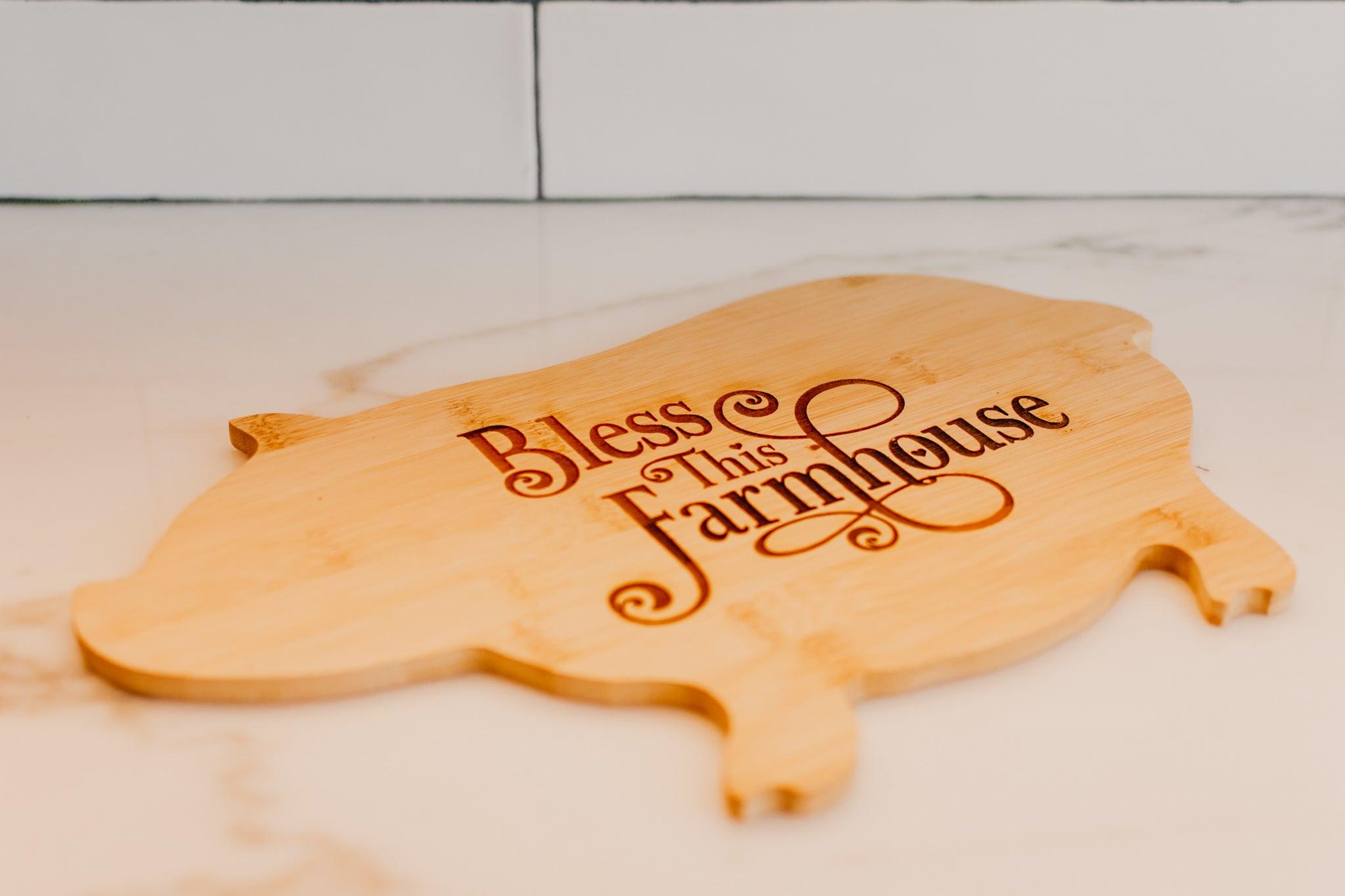 Bless This Kitchen | Personalized Cutting Boards