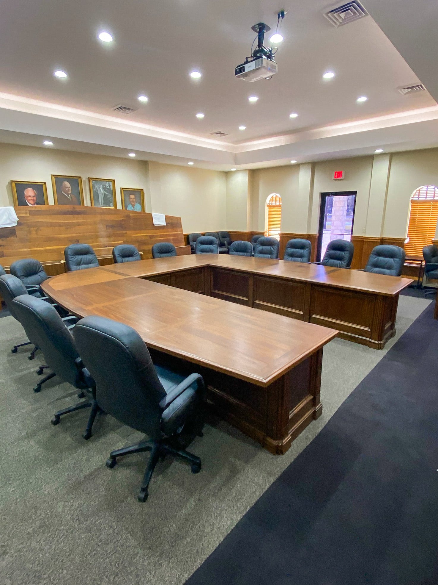 Crafting the Perfect Mahogany Table for First State Bank