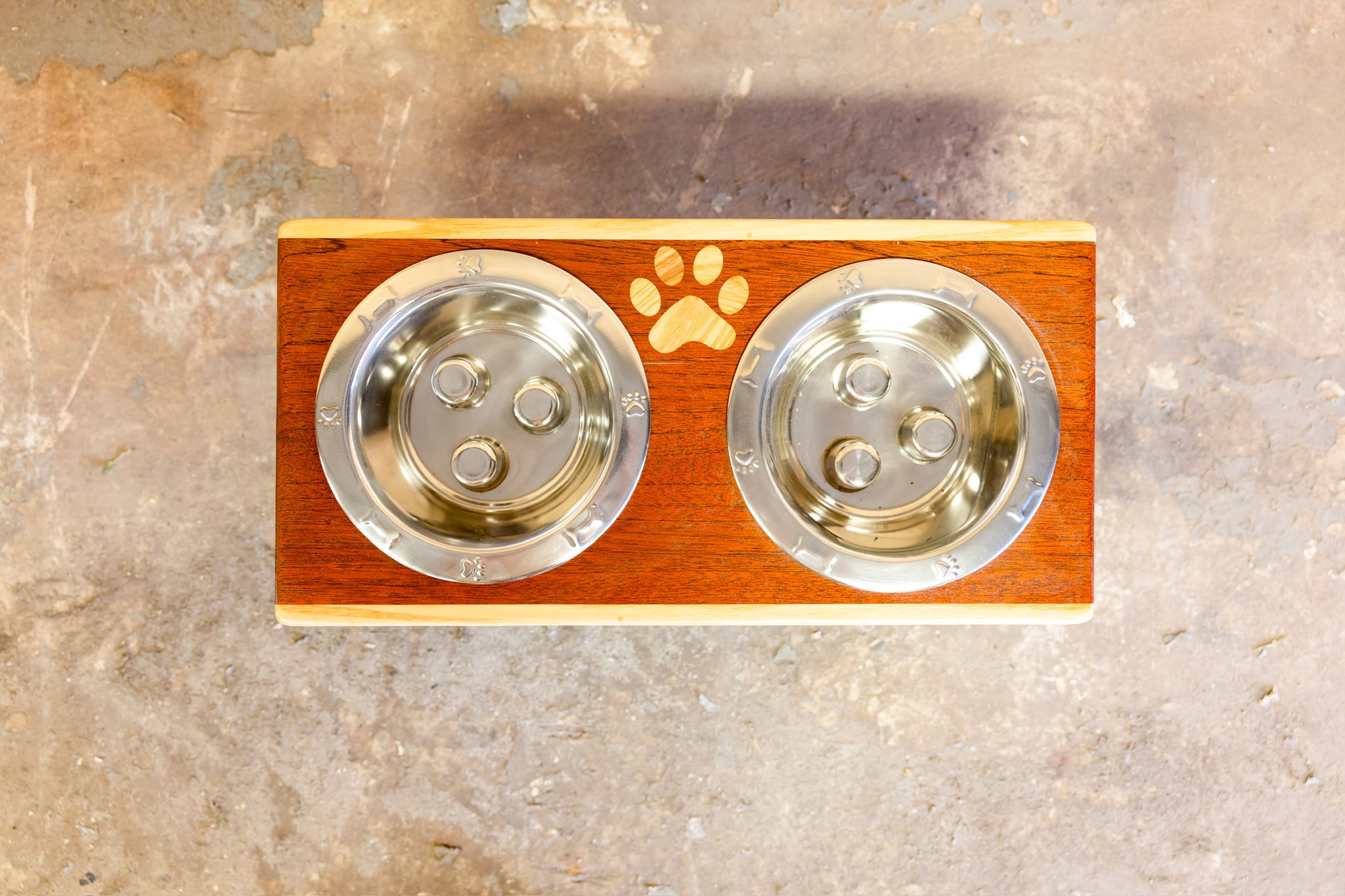 Two Steppin' Small Dog Feeding Station