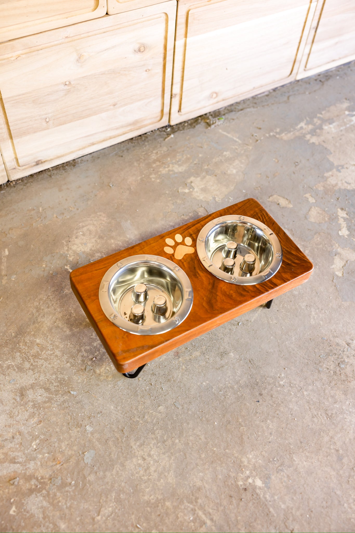 Two Steppin' Small Dog Feeding Station