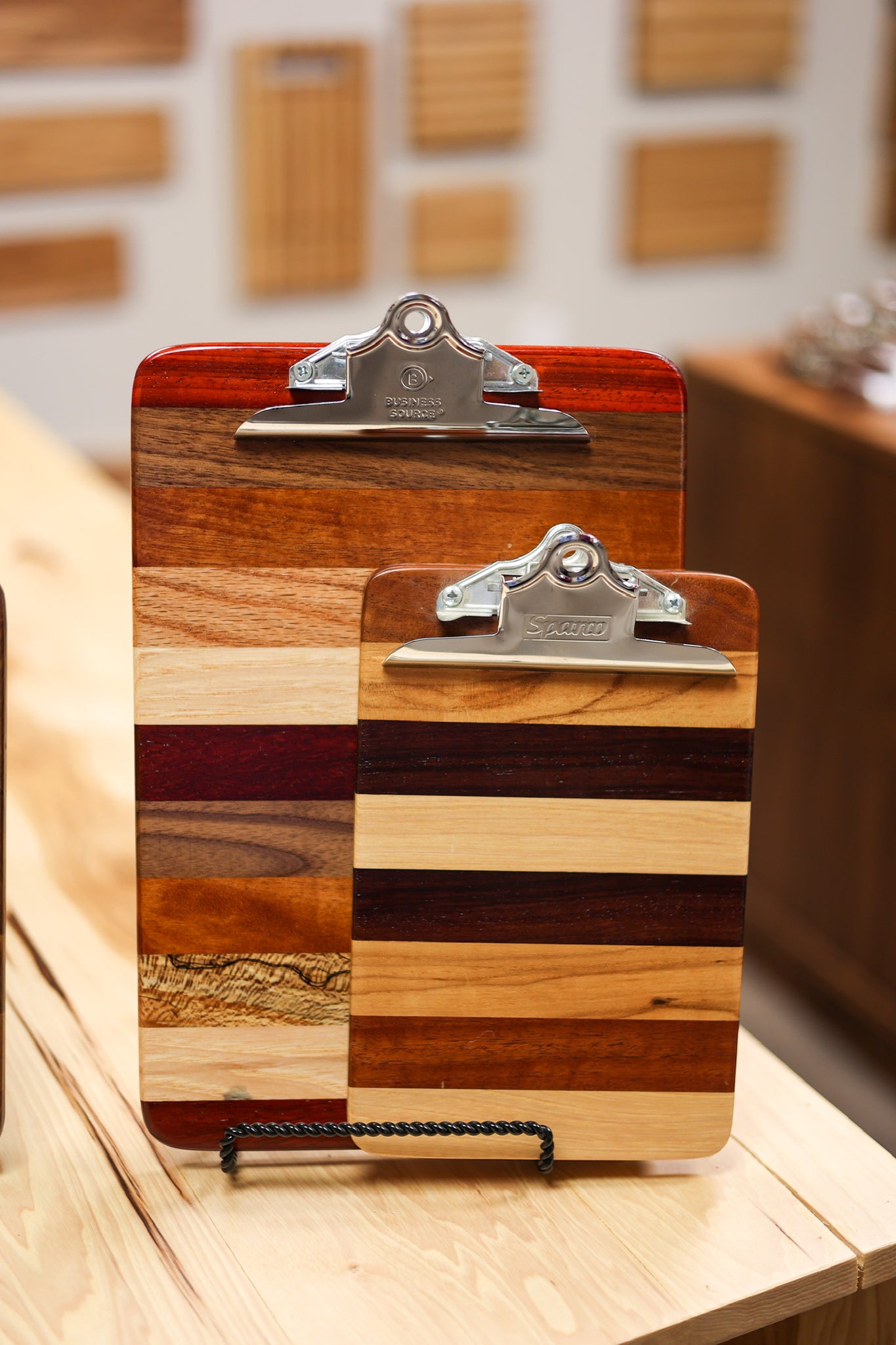 Mini Hardwood Clipboard