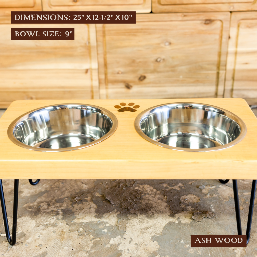 Two Steppin' Mid-Size Dog Feeding Station