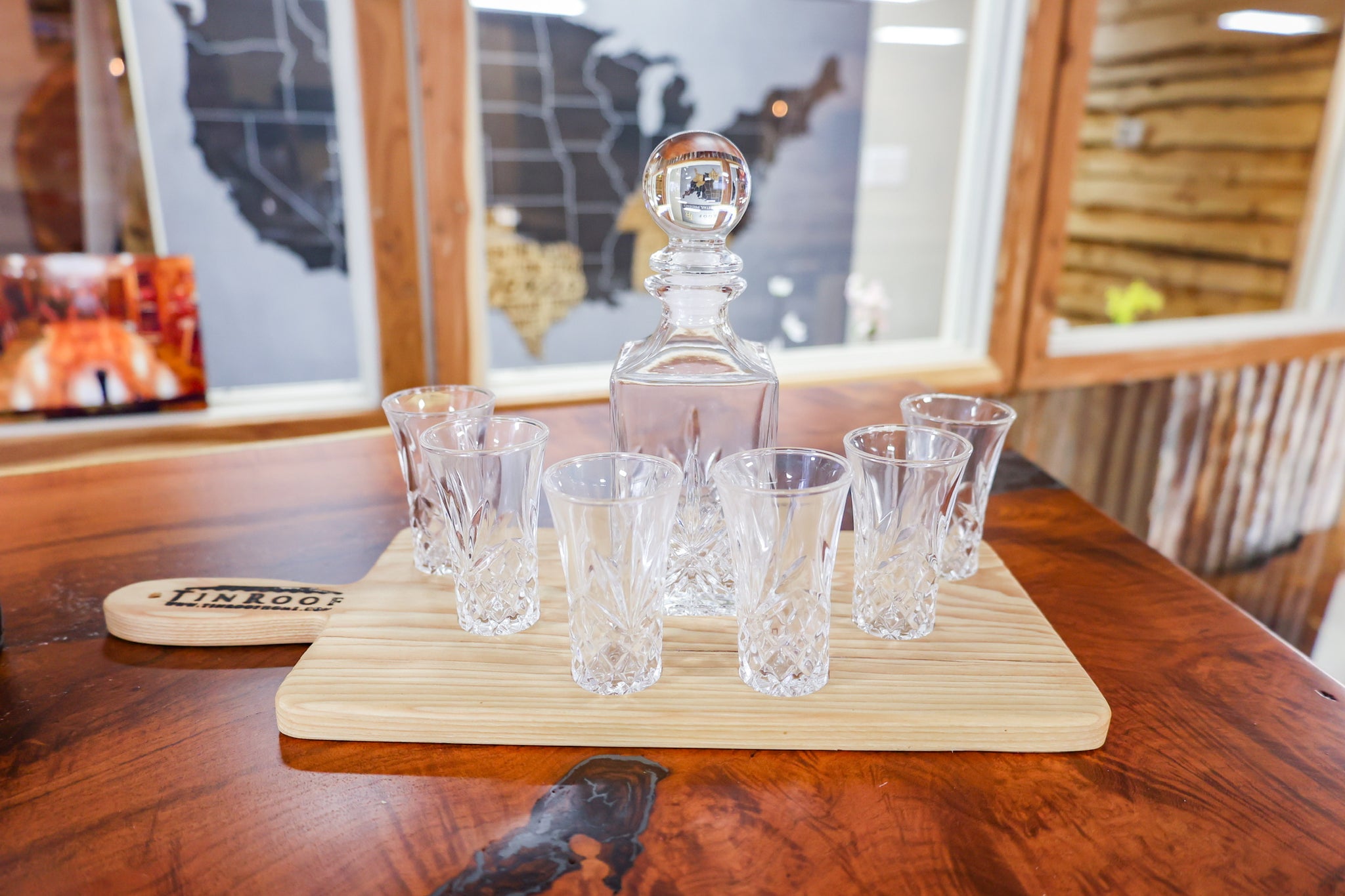 Whiskey Set with Decanter