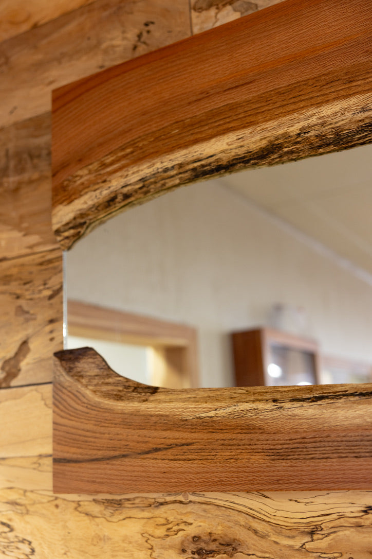 Red Oak Mirror