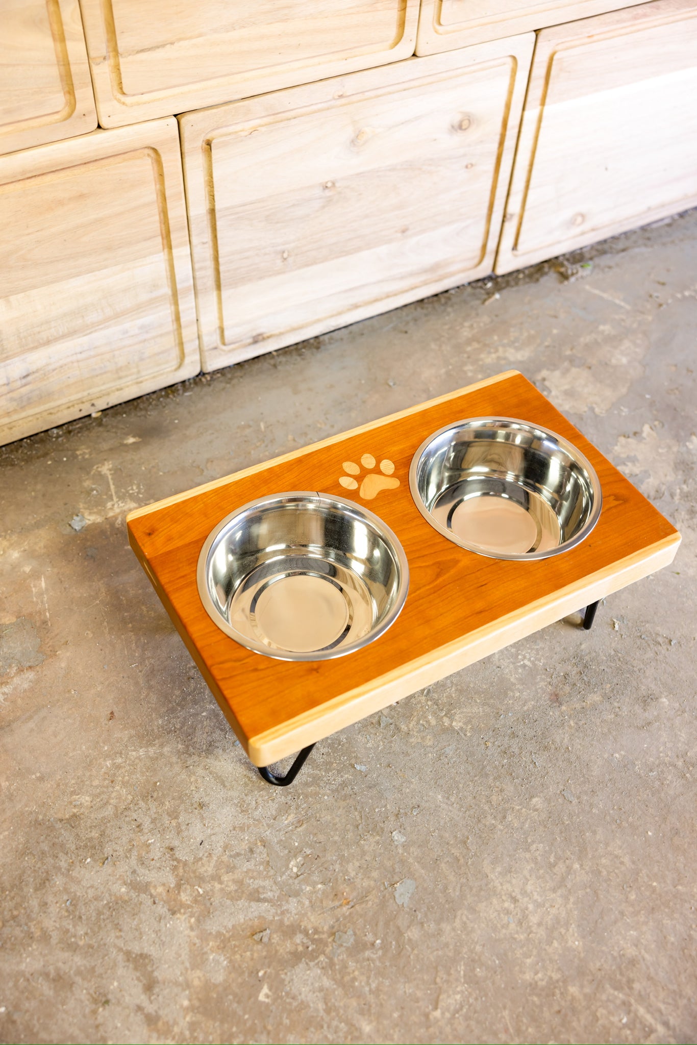 Two Steppin' Small Dog Feeding Station