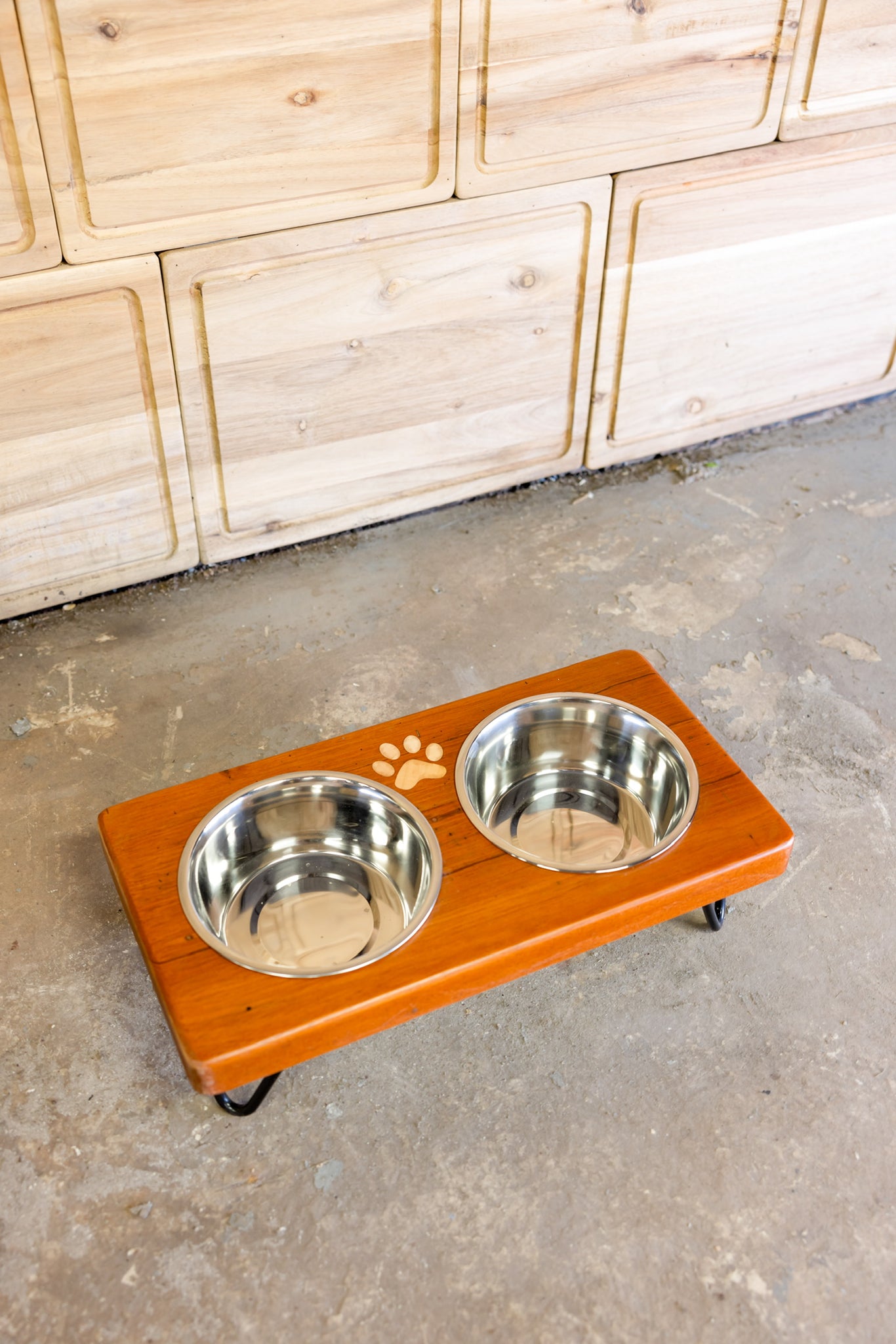 Two Steppin' Small Dog Feeding Station