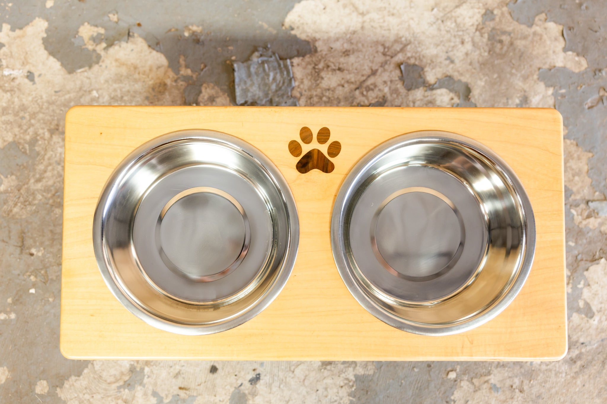 Two Steppin' Mid-Size Dog Feeding Station