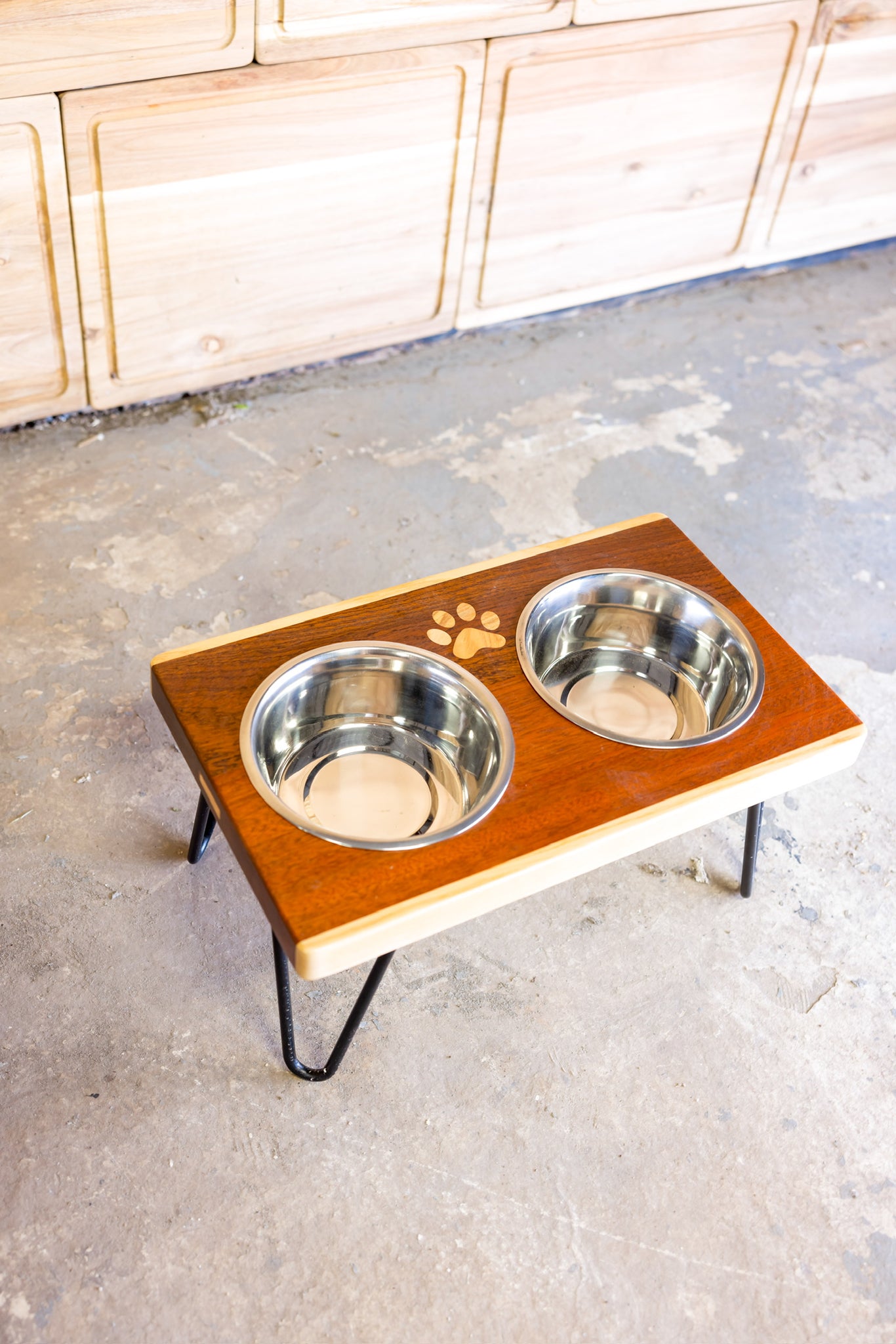 Two Steppin' Small Dog Feeding Station