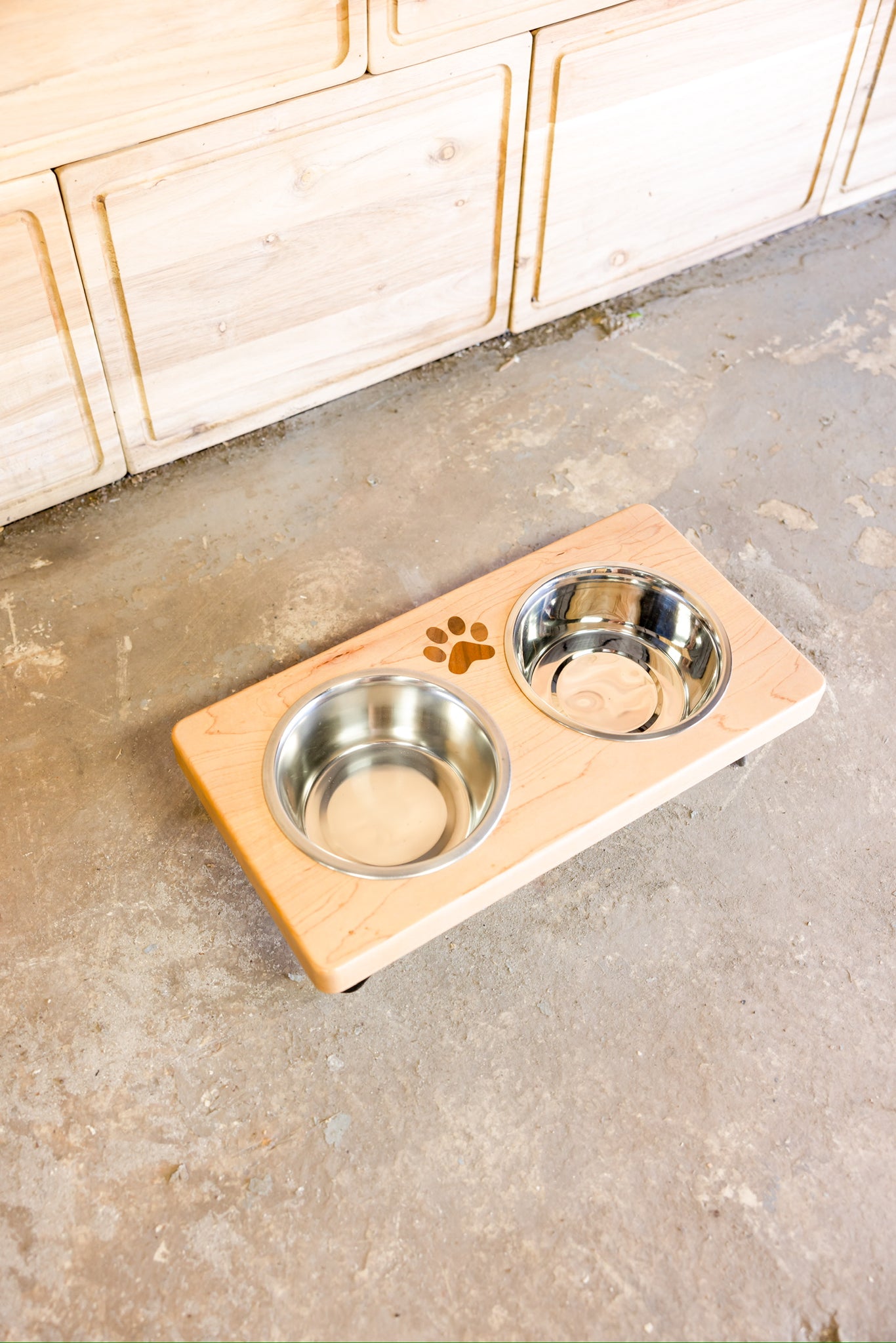 Two Steppin' Small Dog Feeding Station